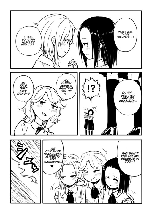 Yuri no ma ni Hasamaritai Yatsu