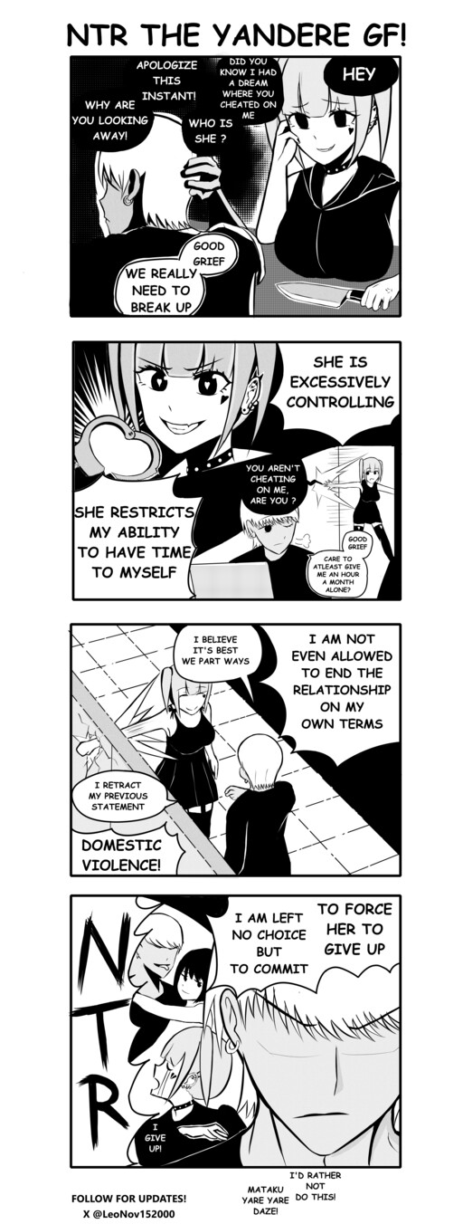 NTR THE YANDERE GF!